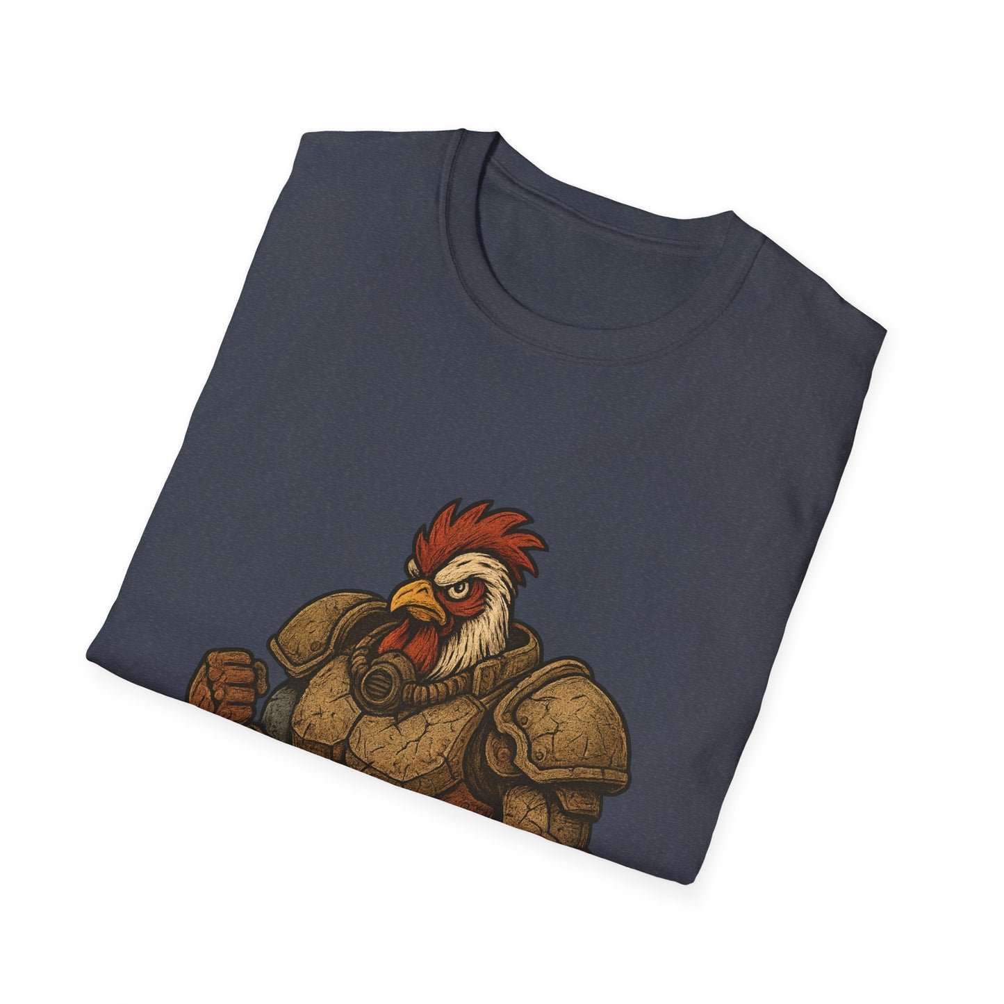 Rooster Softstyle T-Shirt - The Fallout Rooster Design