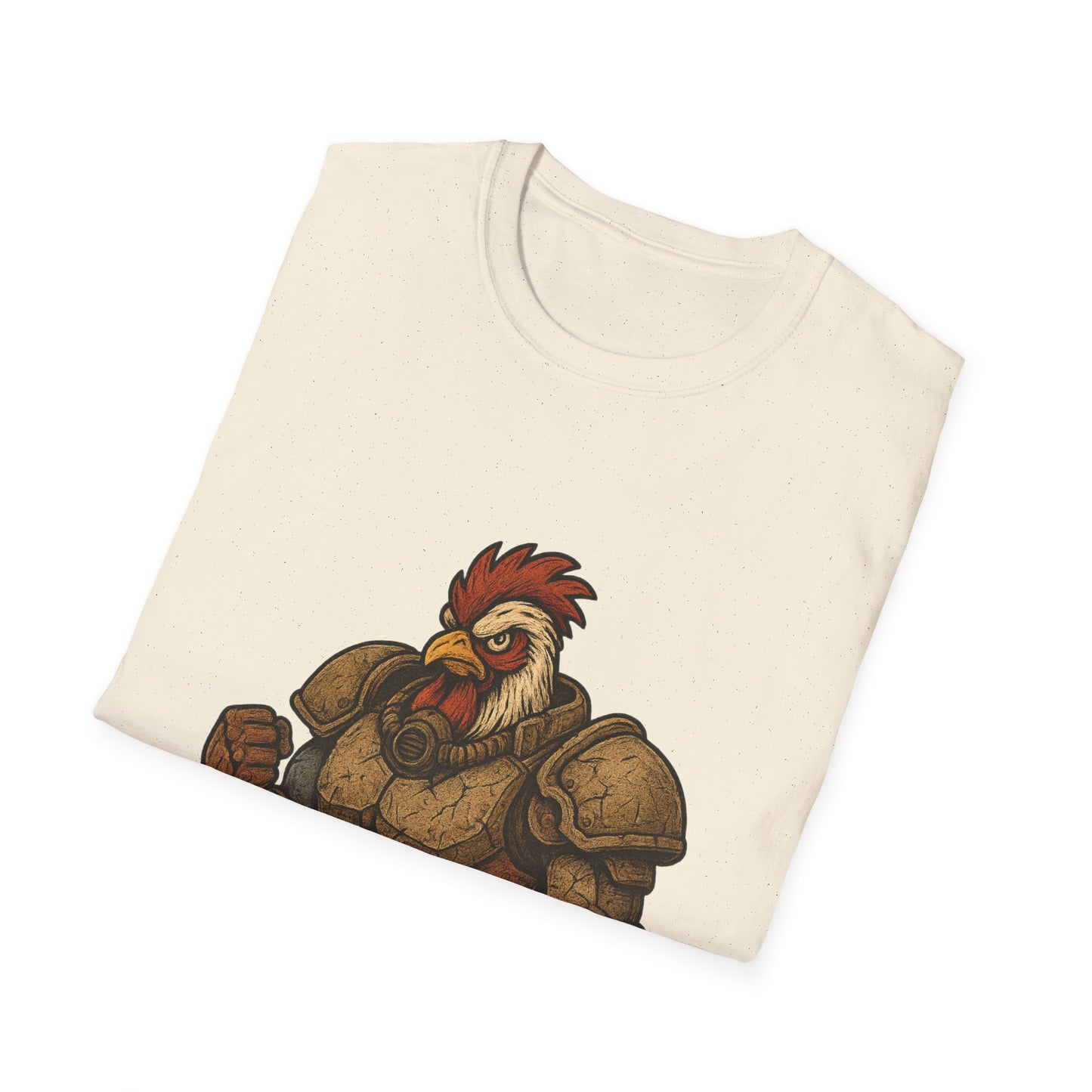 Rooster Softstyle T-Shirt - The Fallout Rooster Design