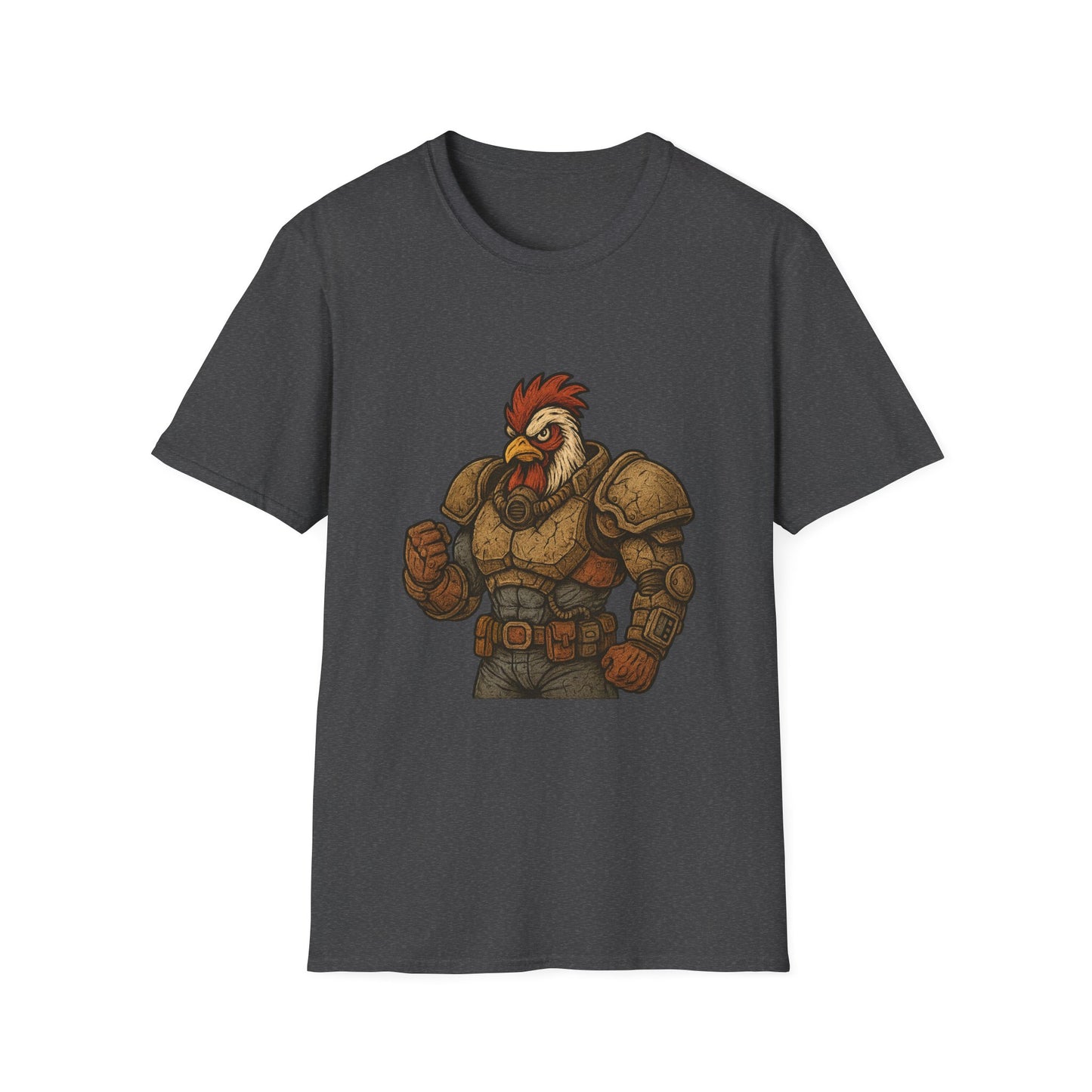 Rooster Softstyle T-Shirt - The Fallout Rooster Design