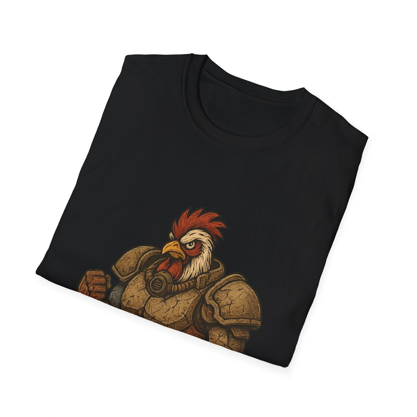 Rooster Softstyle T-Shirt - The Fallout Rooster Design