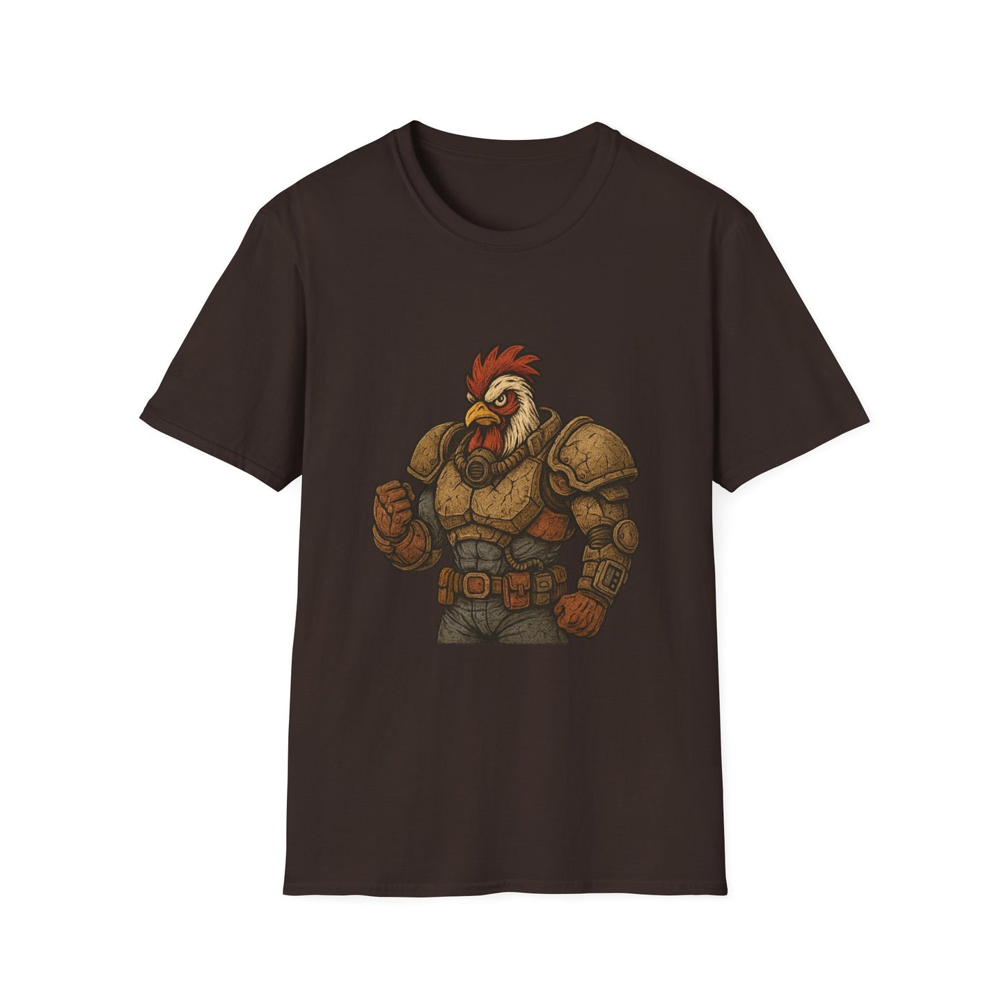 Rooster Softstyle T-Shirt - The Fallout Rooster Design
