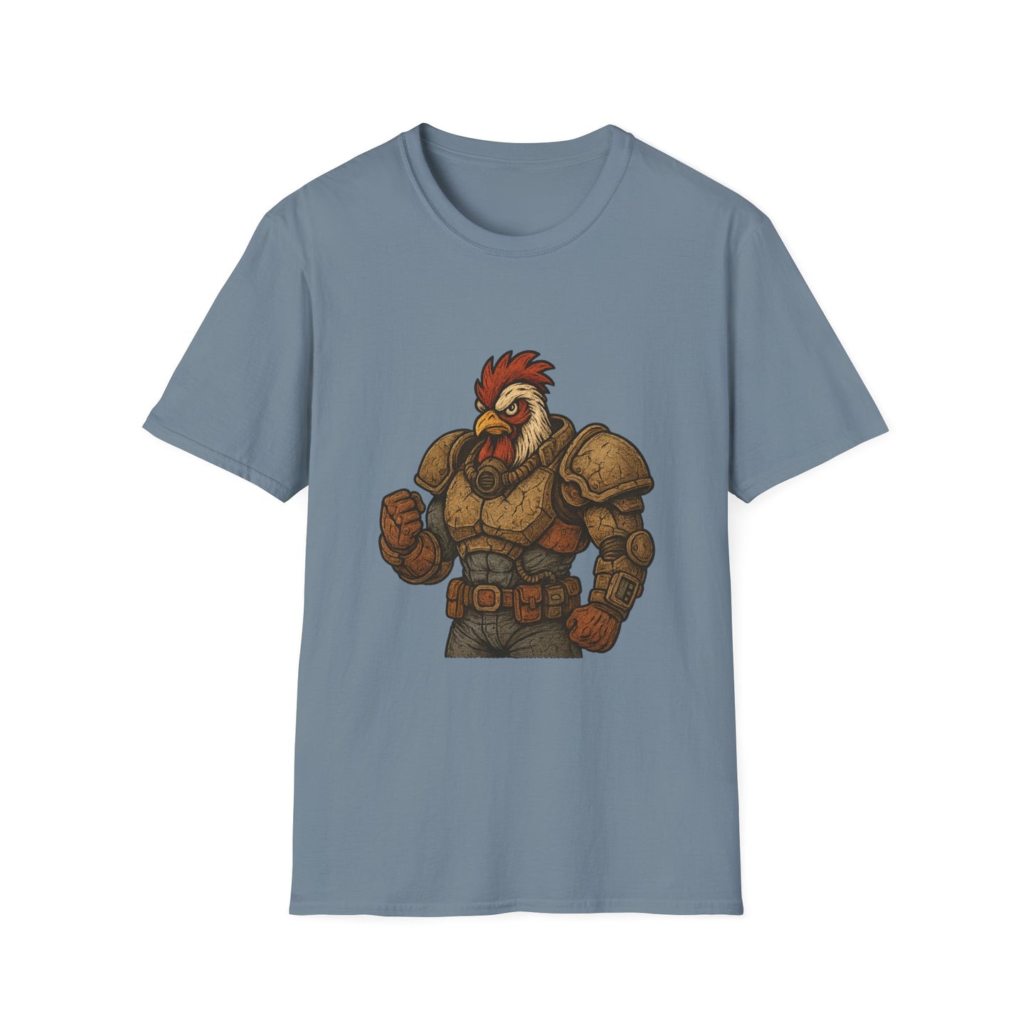 Rooster Softstyle T-Shirt - The Fallout Rooster Design