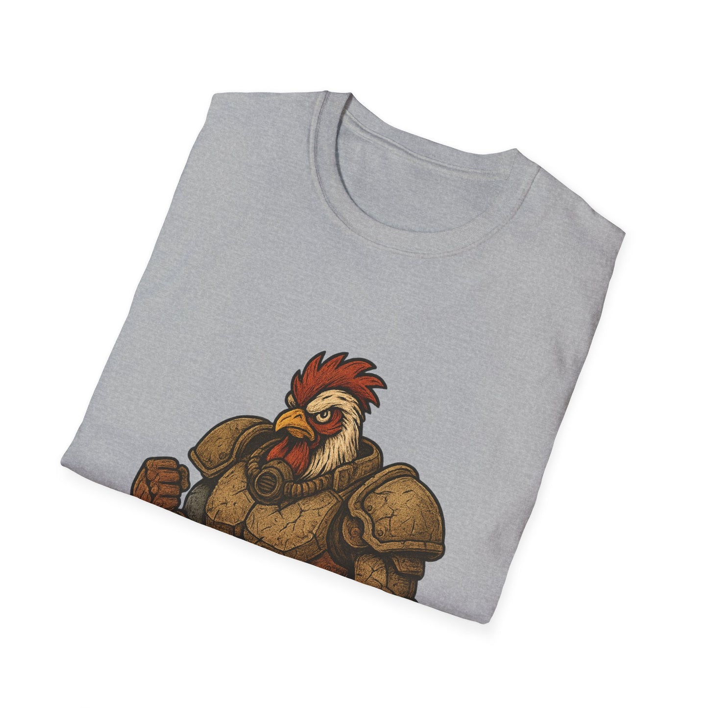 Rooster Softstyle T-Shirt - The Fallout Rooster Design