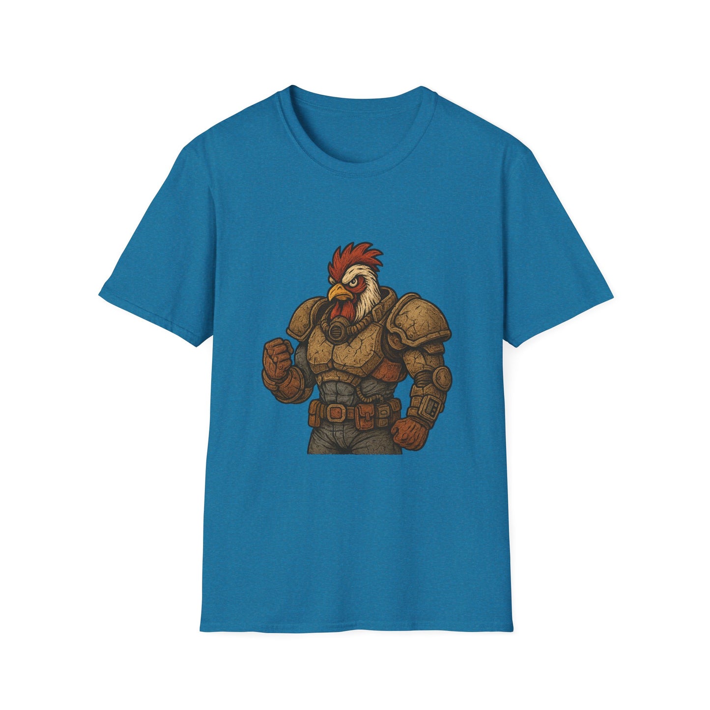 Rooster Softstyle T-Shirt - The Fallout Rooster Design
