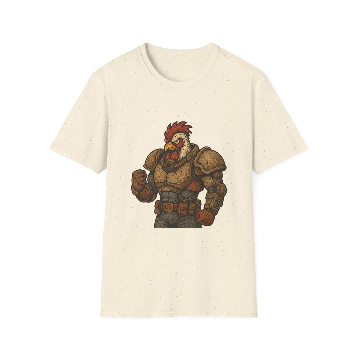 Rooster Softstyle T-Shirt - The Fallout Rooster Design