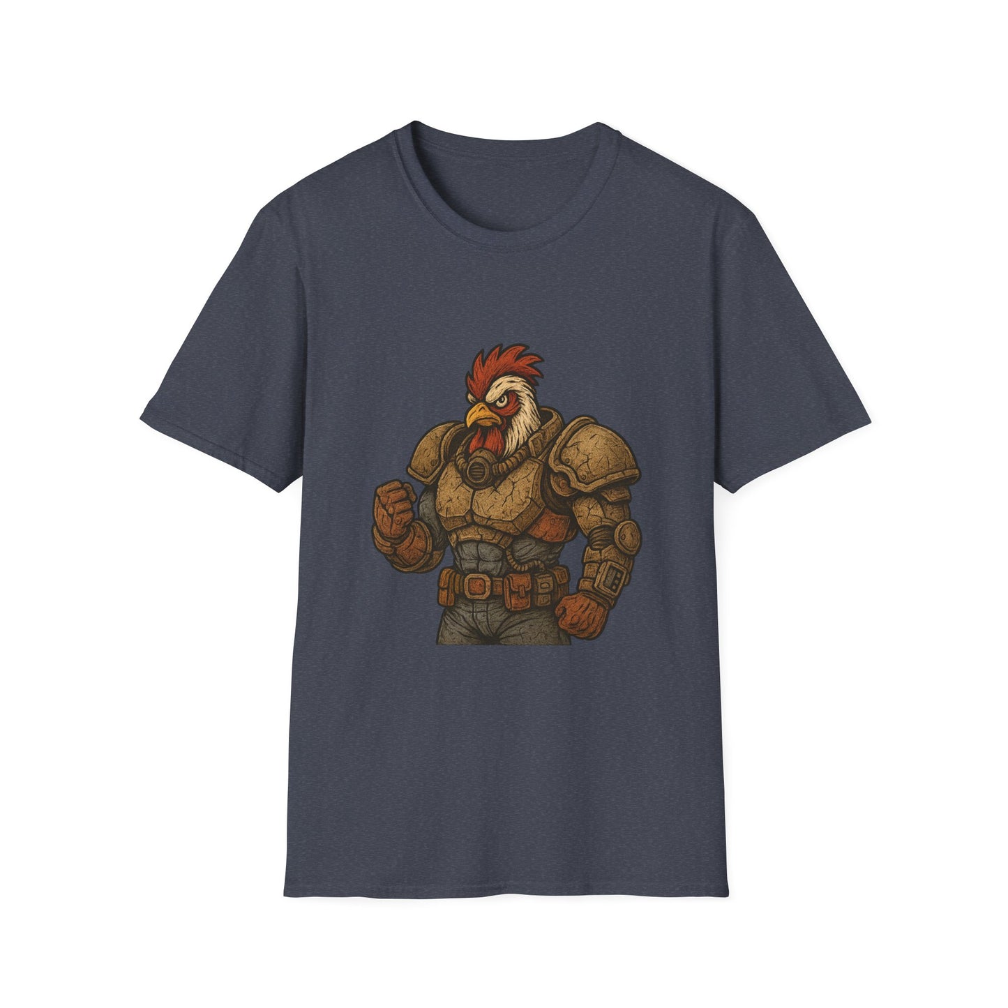 Rooster Softstyle T-Shirt - The Fallout Rooster Design