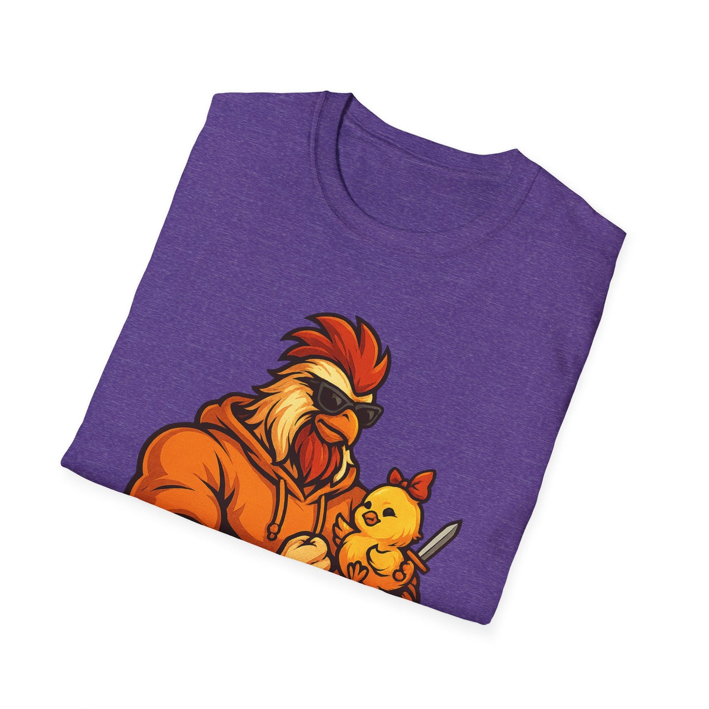 T-Shirt - The Girl Daddy Rooster Daddy Gallo with his little chick