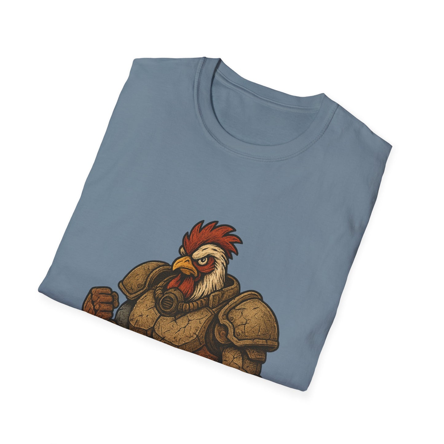 Rooster Softstyle T-Shirt - The Fallout Rooster Design