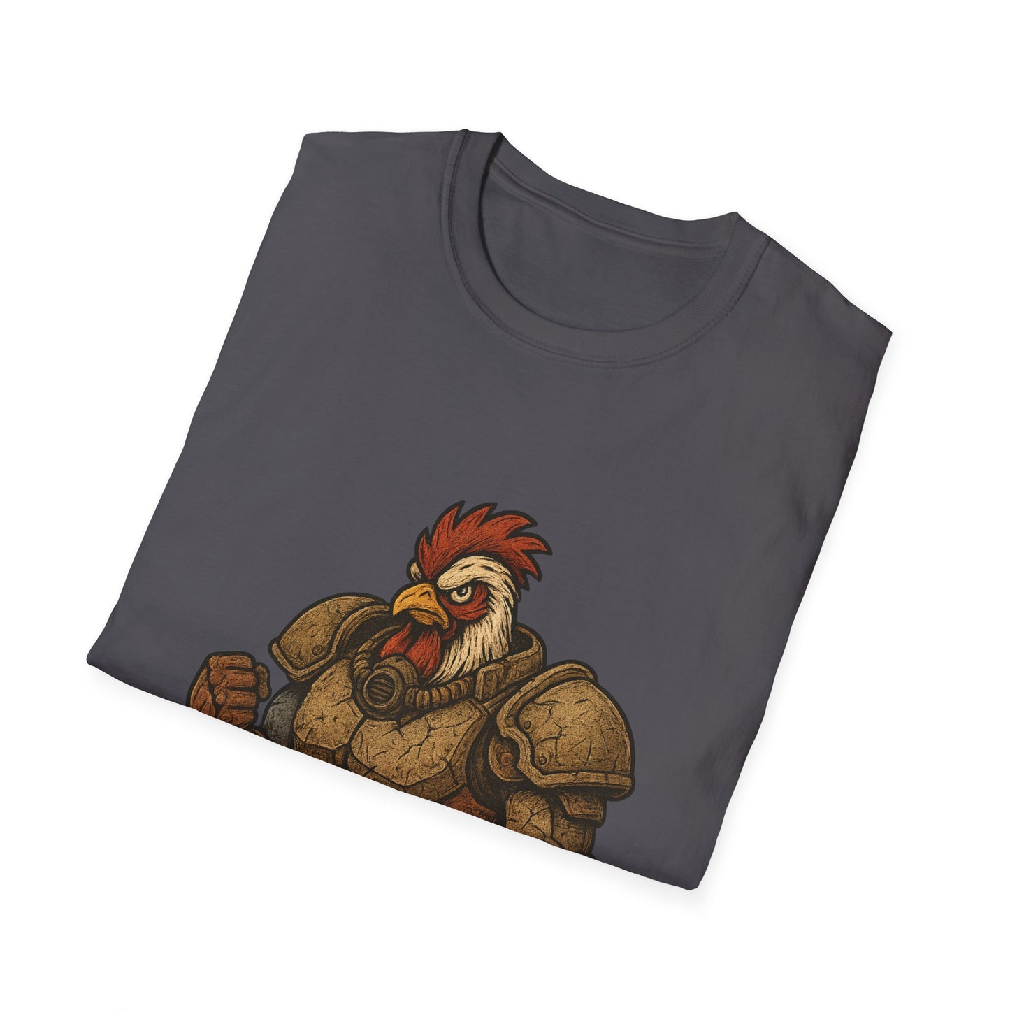 Rooster Softstyle T-Shirt - The Fallout Rooster Design