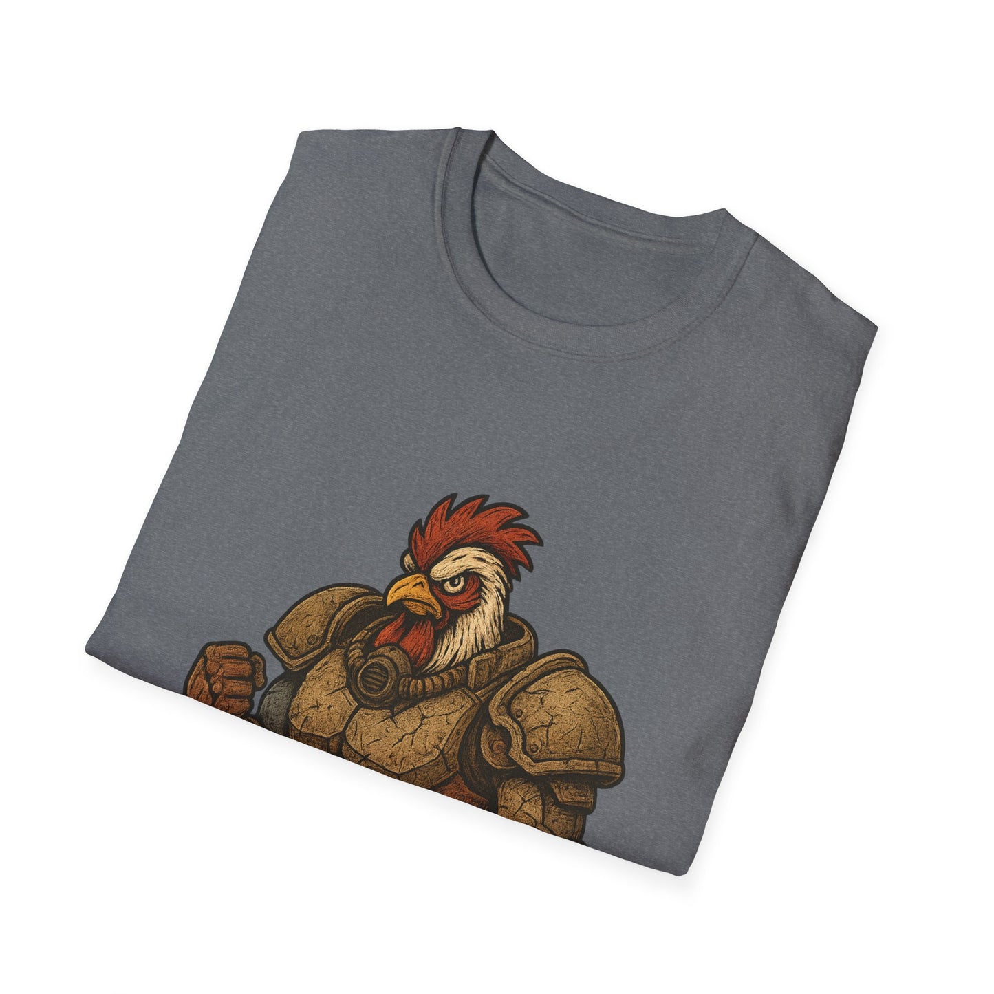 Rooster Softstyle T-Shirt - The Fallout Rooster Design