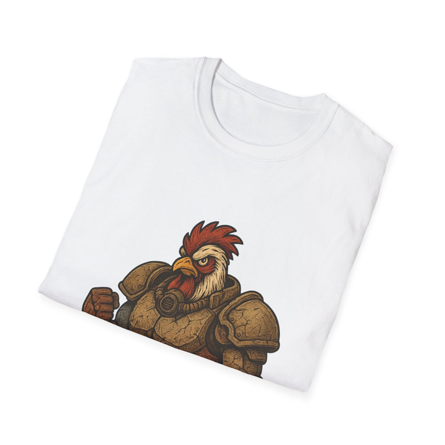 Rooster Softstyle T-Shirt - The Fallout Rooster Design