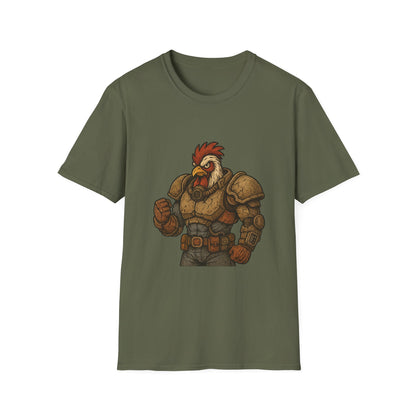 Rooster Softstyle T-Shirt - The Fallout Rooster Design