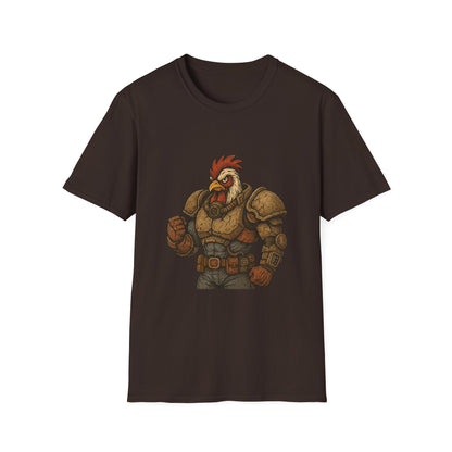 Rooster Softstyle T-Shirt - The Fallout Rooster Design
