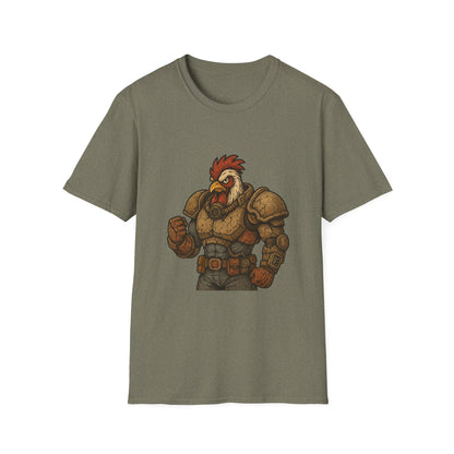 Rooster Softstyle T-Shirt - The Fallout Rooster Design