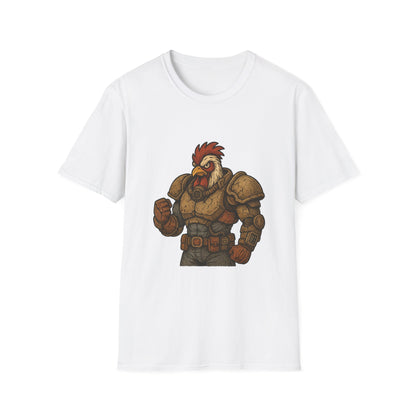 Rooster Softstyle T-Shirt - The Fallout Rooster Design