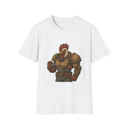Rooster Softstyle T-Shirt - The Fallout Rooster Design