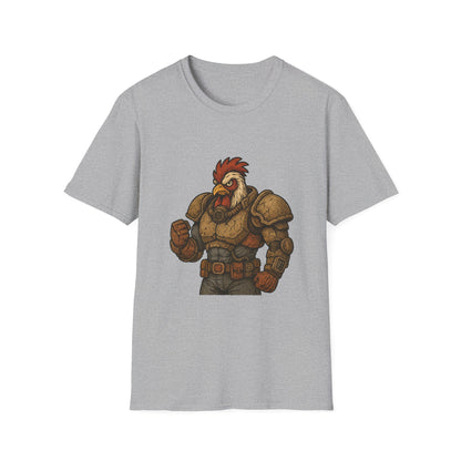 Rooster Softstyle T-Shirt - The Fallout Rooster Design